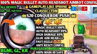 100 %MAGIC BULLET |AUTO HEADSHOT| 60 FPS| MAGICBULLET