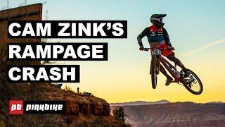 Cam Zink's Epic Rampage Crash | Behind the Scenes Red Bull Rampage