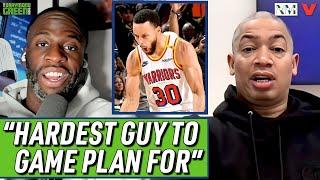 Ty Lue says Steph Curry is hardest NBA player to game plan for | Warriors talk w/ Draymond & Baron