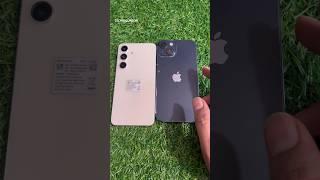 Camera & Display Test️Samsung Galaxy S24 vs iPhone 13️#trending #cameratest #shorts