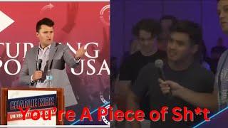 Charlie Kirk SCHOOLS Liberal For Pushing "White Privilege" Lie (HEATED DEBATE)