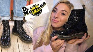 Unboxing Dr. Martens: Women's 1460 Patent Leather | Morgan Green