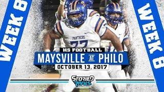 HS Football | Maysville at Philo [10/13/17]