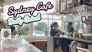 SYDNEY Beaches CAFE DAILY GRIND: Behind the Beans Vlog | Popular Australian Coffee Spot