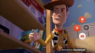 Woody molestando a Sonic