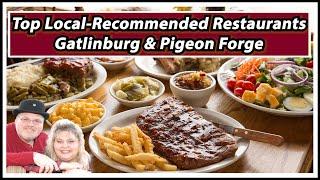 BEST Local RESTAURANTS Revealed - Gatlinburg & Pigeon Forge