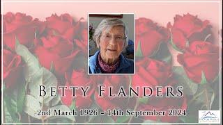 In Loving Memory of Betty Flanders