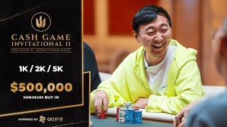 Triton Poker Series: Cash Game Invitational II - Day 1