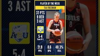 Tia Freeman Player of the Week | United Kingdom WNBL D1 | Round 11