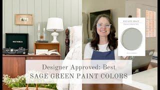 Designer Approved: BEST SAGE GREEN PAINT COLORS