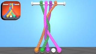 Tangle Master 3D - All Levels Gameplay Android,ios (Levels 20-41)