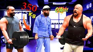 Elite Powerlifter ANATOLY Scared Bodybuilders in Gym | Anatoly Gym Prank