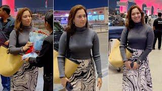 Tamannaah Bhatia Spotted at Mumbai Airport | MS Talkies