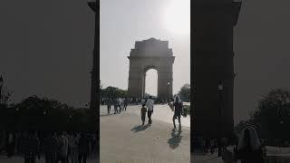 India Gate Scorching heat in Delhi #placestovisitindelhi #delhitouristplace #indiagate #summer