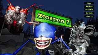 Zoonomaly 2 Official Teaser Full Game Play -  Can The Giant Mutant Monster Defeat Boss Sonic? !!