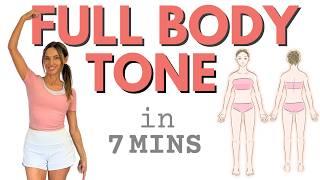 Full Body Workout  in Just 7 Minutes  No Repeat  No Equipment