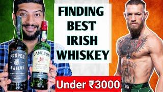 Proper Twelve Whiskey Review From India | Better than Jameson Whiskey ? Conor Mcgregor.