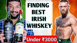 Proper Twelve Whiskey Review From India | Better than Jameson Whiskey ? Conor Mcgregor.