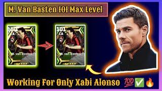 M.Van Basten Max Level 100  101  Working  | Efootball Trick 2024 | King Efootball #efootball2024