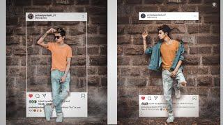 Prateek pardeshi 3d Instagram viral photo editing tutoria | Prateek pardeshi lasted edition |