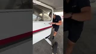 How To Get In A Cessna 172