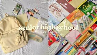 preparing for shs ! — back to school shopping, huge haul & what’s in my school bag | shs diaries