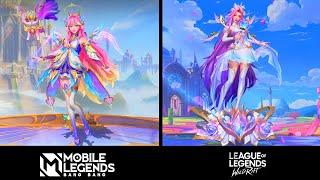 Floryn vs Seraphine : Music Theme | Mobile Legends vs Wildrift