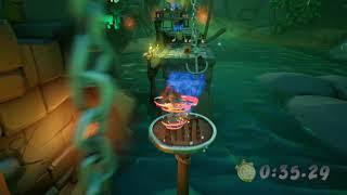 Crash Bandicoot 4 — Jetboard Jetty — Platinum Time Trial Relic