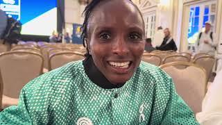 Hellen Obiri says she is even fitter for 2025 Boston Marathon than her wins in ‘23 & ‘24