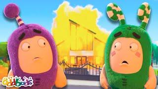 Jeff's NIGHTMARE Neighbor | Oddbods  | Action Cartoons For Kids