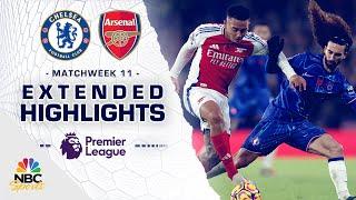 Chelsea v. Arsenal | PREMIER LEAGUE HIGHLIGHTS | 11/10/2024 | NBC Sports