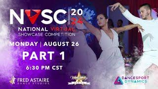 2024 Fred Astaire National Virtual Showcase Competition: Day 1 Part 1