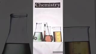 Cool Chemistry Front Page Design  #shorts #diy