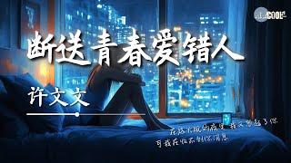 许文文 - 断送青春爱错人「也多亏了 她的出现 让我看清你」【AI高质音乐 / 拼音歌词 Lyrics】