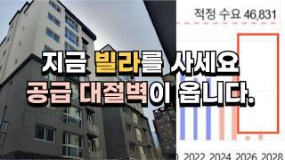 지금을 놓치면 평생 후회합니다. 2025년엔 빌라를 사세요