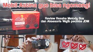 MOBIL GUE BISA NGOMONG! Review Ressha / Anime Melody box by Import Bible #projectMazdaAstina