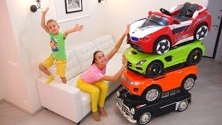 Magic Little Driver ride on Toy Cars and Transform car for kids