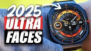 Top 20 BEST Galaxy Watch 7 Ultra Faces 2025 - Free & Paid!