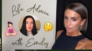 EMILY LEAH’S LIFE ADVICE: STOP CARING WHAT PEOPLE THINK | A REACTION