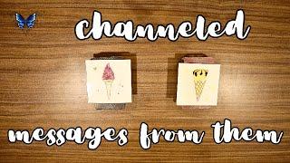  CHANNELED MESSAGES FROM YOUR PERSON  *pick a card* Timeless Tarot Reading 