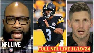 FULL NFL LIVE | ESPN on why Steelers are the best AFC team, Texans take down Cowboys in Dallas