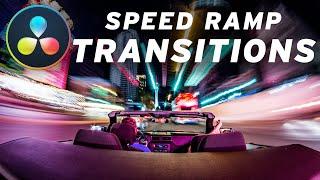 Speed Ramp Transitions in Davinci Resolve [Beginner Tutorial]