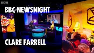 BBC Newsnight | Clare Farrell | 10 August 2021 | Extinction Rebellion UK