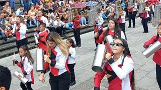 Banda rítmica de Palmares. Presentación de bandas, Palmares 2023