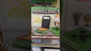 Minecraft creeper waffle maker at Hobby Lobby, Utah #foryou #minecraft #minecraftshort #waffle
