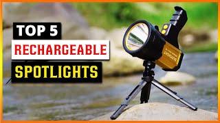 Best Rechargeable Spotlight in 2024 - Top 5 Rechargeable Spotlights Review