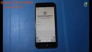 Bypass iPhone MDM Lock All iOS | All Iphone Free 2020