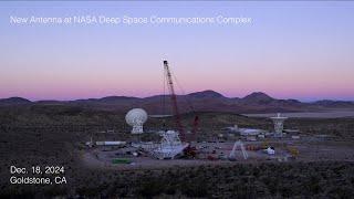 NASA’s Goldstone DSN Complex Welcomes New 34-Meter Antenna