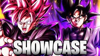 MID??? LF TRANSFORMING ROSE GOKU BLACK SHOWCASE! - Dragon Ball Legends