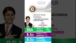 SUN Introducing 3 New Courses (BBA- Travel & Tourism, B.Sc- Food & Nutrition, B.Sc- Home Science)